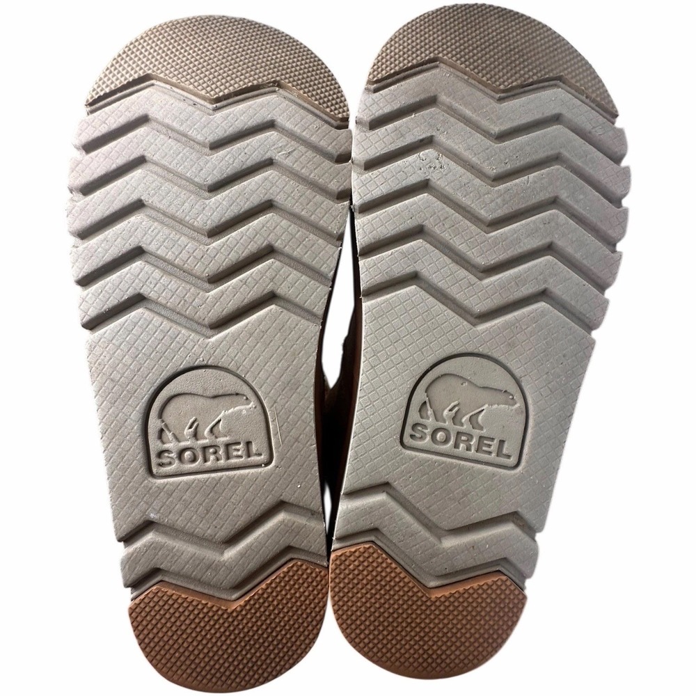 Sorel Campus Tall Winter Snow Boots Quilted Suede Pull-On Womens 7.5 Gorpcore - Picture 8 of 12